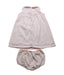 A Pink Dress Sets from Armani in size 6-12M for girl. (Back View)