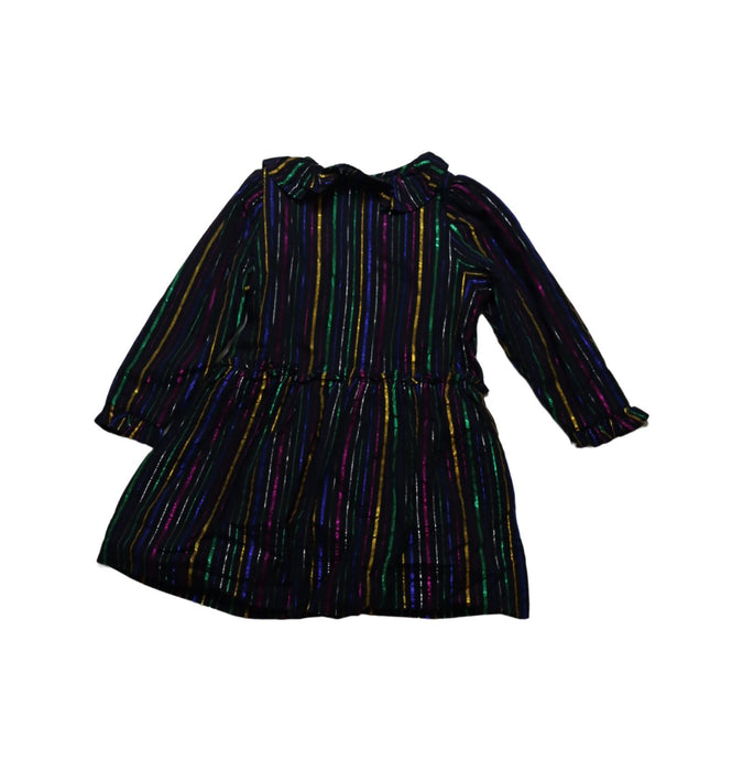 A Black Long Sleeve Dresses from Stella McCartney in size 2T for girl. (Back View)