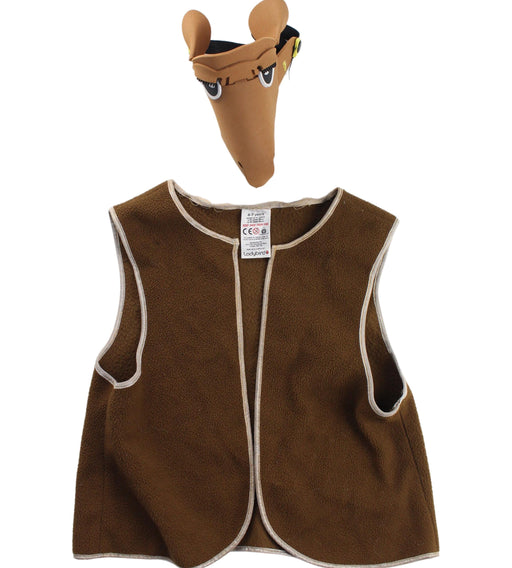 A Brown Halloween Costumes from Retykle in size 4T for boy. (Front View)