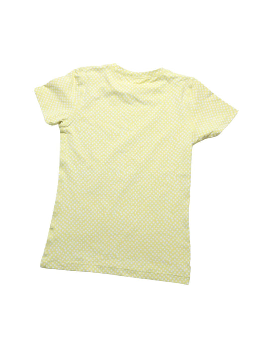 A Yellow Rash Guards from Surlaplage in size 12Y for girl. (Back View)