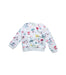A White Separates from Petit Bateau in size 4T for girl. (Back View)