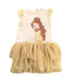 A Yellow Halloween Costumes from Retykle in size 6T for girl. (Front View)