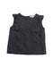 A Black Sleeveless Tops from Bonpoint in size 4T for girl. (Front View)