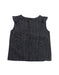 A Black Sleeveless Tops from Bonpoint in size 4T for girl. (Back View)