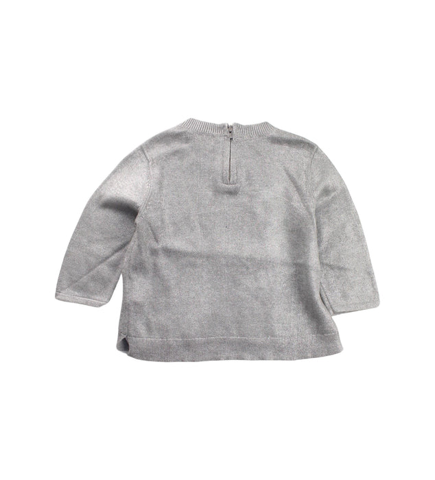 A Grey Knit Sweaters from Stella McCartney in size 2T for girl. (Back View)
