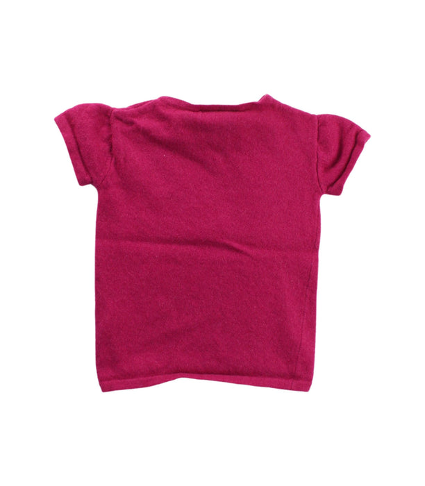 A Pink T Shirts from Oscar de la Renta in size 3T for girl. (Back View)