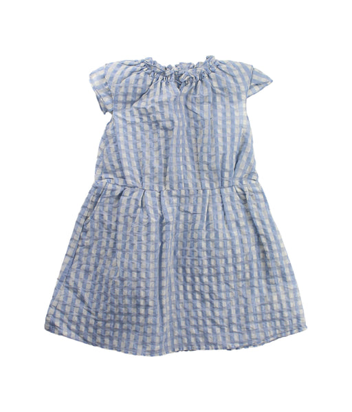 A Blue Short Sleeve Dresses from Caramel in size 3T for girl. (Front View)