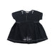 A Black Short Sleeve Dresses from Caramel in size 2T for girl. (Front View)