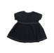 A Black Short Sleeve Dresses from Caramel in size 2T for girl. (Back View)