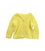 A Yellow Cardigans from Bonpoint in size 3T for girl. (Back View)