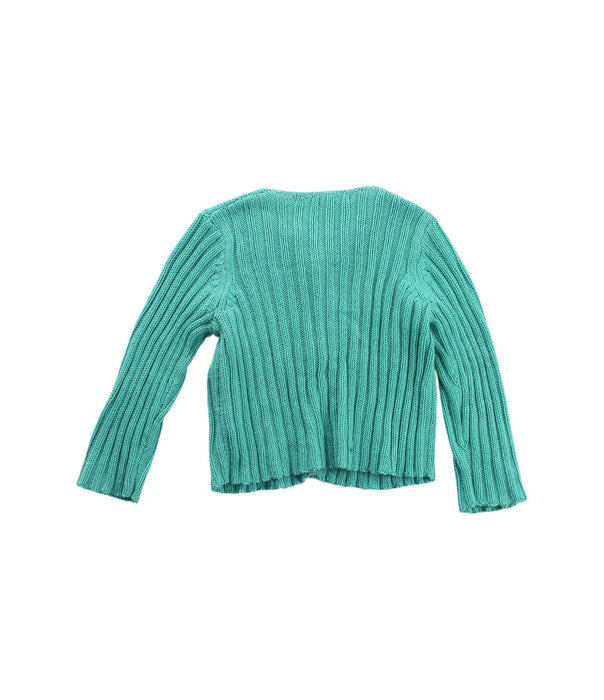 A Green Cardigans from Bonpoint in size 6-12M for girl. (Back View)