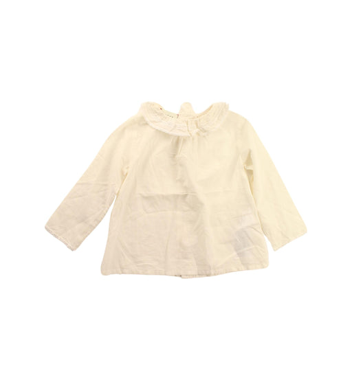 A Ivory Long Sleeve Tops from Gucci in size 18-24M for girl. (Front View)