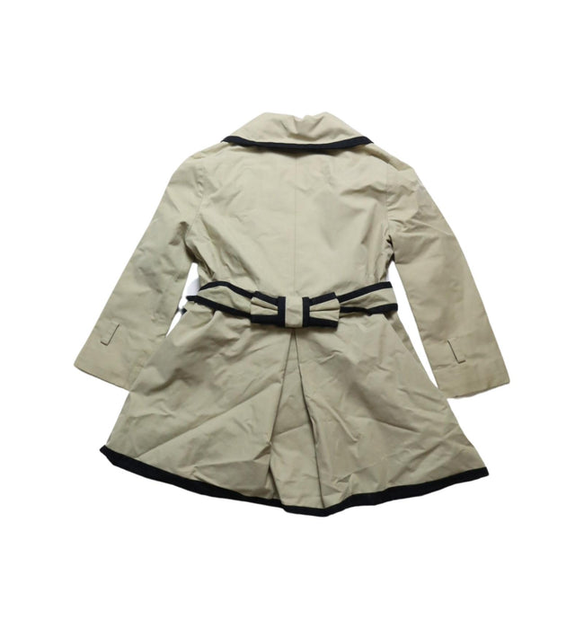 A Beige Coats from Kate Spade in size 4T for girl. (Back View)