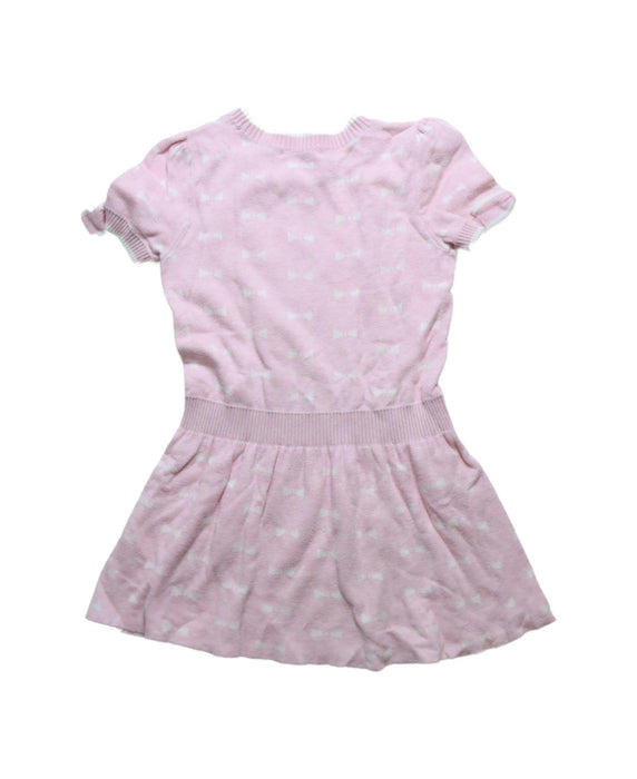 A Pink Sweater Dresses from Nicholas & Bears in size 4T for girl. (Back View)