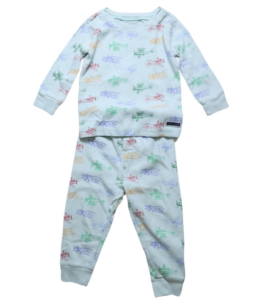 A Green Pyjama Sets from Janie & Jack in size 18-24M for boy. (Front View)