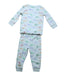 A Green Pyjama Sets from Janie & Jack in size 18-24M for boy. (Back View)