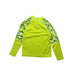 A Yellow Rash Guards from Aquasport in size 8Y for boy. (Back View)