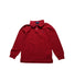 A Red Long Sleeve Polos from Polo Ralph Lauren in size 7Y for boy. (Front View)