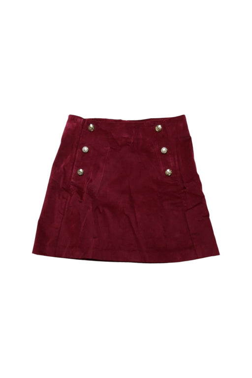 A Burgundy Short Skirts from Jacadi in size 12Y for girl. (Front View)