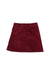 A Burgundy Short Skirts from Jacadi in size 12Y for girl. (Back View)