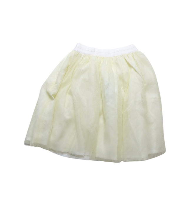 A Ivory Tulle Skirts from Jacadi in size 6T for girl. (Back View)
