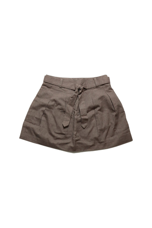 A Brown Short Skirts from Jacadi in size 6T for girl. (Front View)