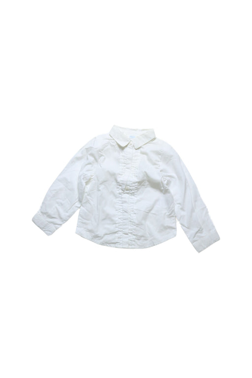 A White Shirts from Jacadi in size 2T for boy. (Front View)