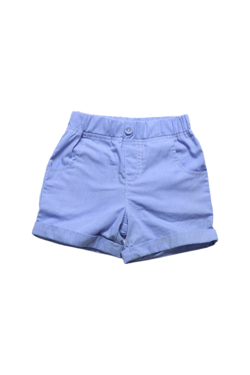 A Blue Shorts from Chickeeduck in size 12-18M for boy. (Front View)