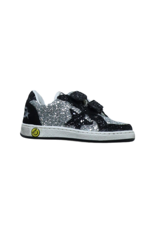 A Black Sneakers from Golden Goose in size 18-24M for girl. (Front View)