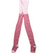 A Pink Tights from Petit Bateau in size 10Y for girl. (Front View)