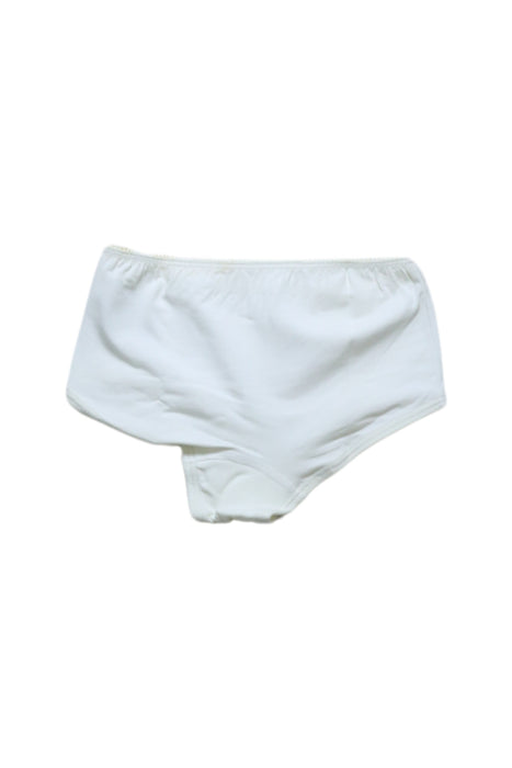 A White Underwear from Petit Bateau in size 4T for neutral. (Back View)