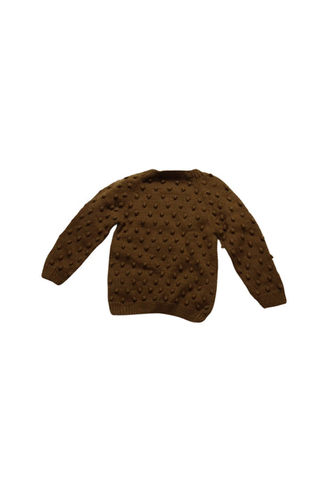 A Brown Knit Sweaters from Shirley Bredal in size 6-12M for girl. (Back View)