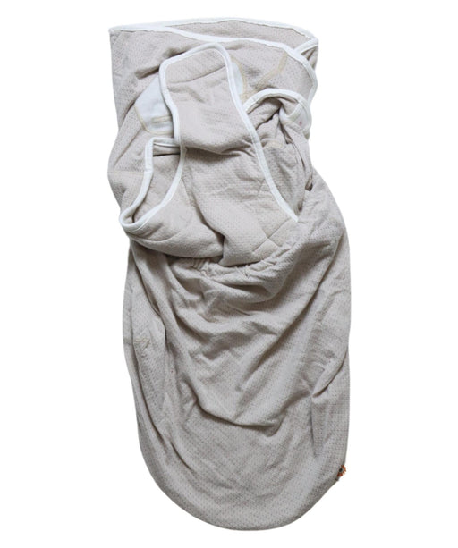 A Beige Swaddles from Ergobaby in size 0-3M for neutral. (Front View)