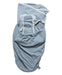 A Grey Swaddles from Ergobaby in size 0-3M for neutral. (Front View)