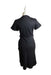 A Black Short Sleeve Dresses from Seraphine in size XS for maternity. (Back View)