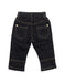 A Black Jeans from Tartine et Chocolat in size 3-6M for boy. (Back View)