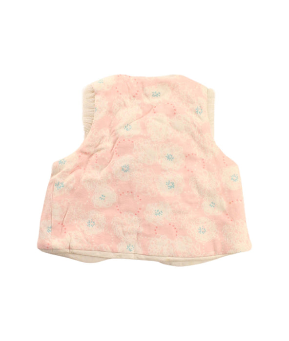 A Pink Dress Up Vests from Sense of Wonder in size 6-12M for girl. (Back View)