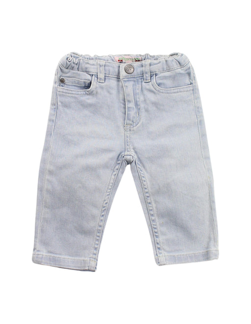 A Blue Jeans from Bonpoint in size 3-6M for boy. (Front View)