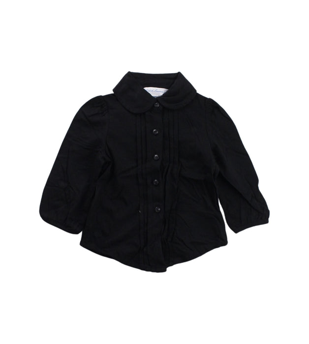 A Black Shirts from Ralph Lauren in size 3-6M for girl. (Front View)