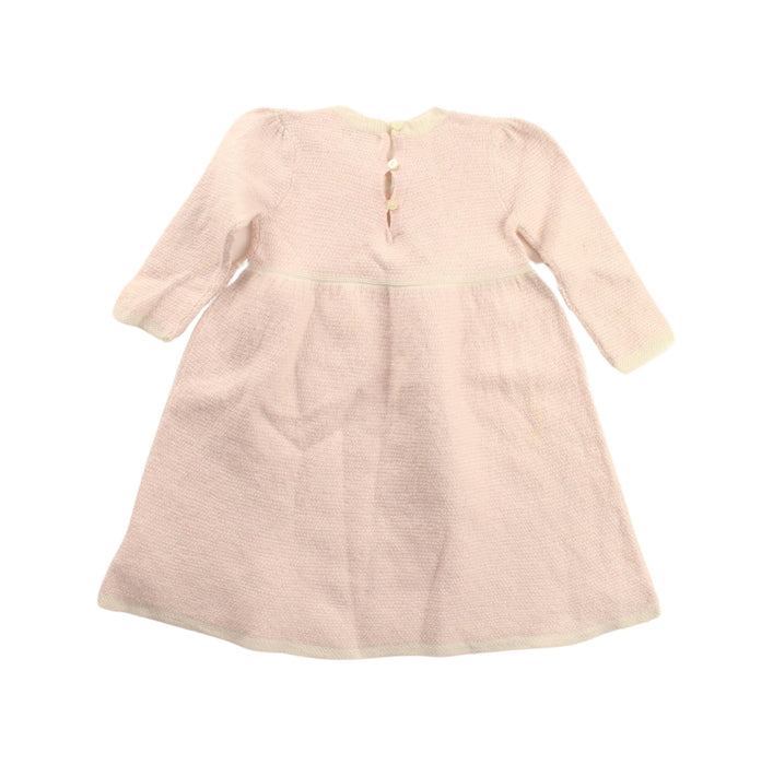A Pink Long Sleeve Dresses from Ralph Lauren in size 18-24M for girl. (Back View)