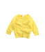 A Yellow Cardigans from Jacadi in size 3-6M for girl. (Front View)