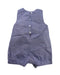 A Purple Rompers from Jacadi in size 3-6M for girl. (Back View)