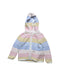 A Multicolour Lightweight Jackets from Joules in size 6-12M for girl. (Front View)