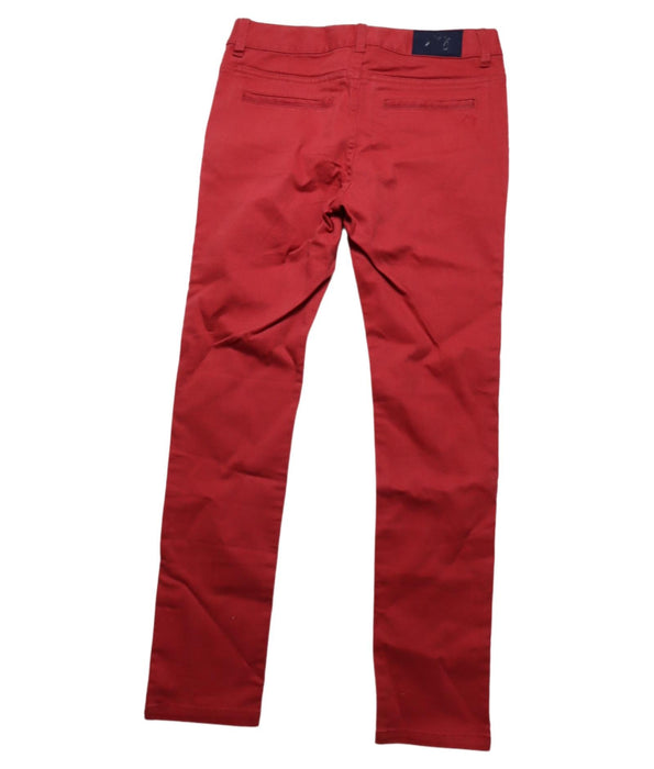 A Red Casual Pants from Jacadi in size 12Y for neutral. (Back View)