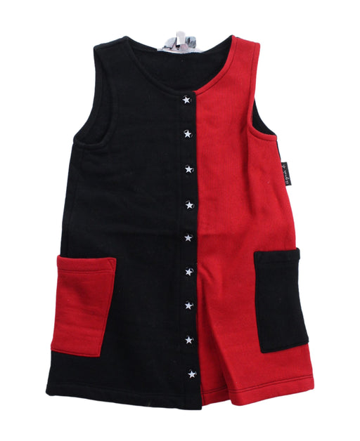 A Black Sleeveless Dresses from Agnes b. in size 12-18M for girl. (Front View)