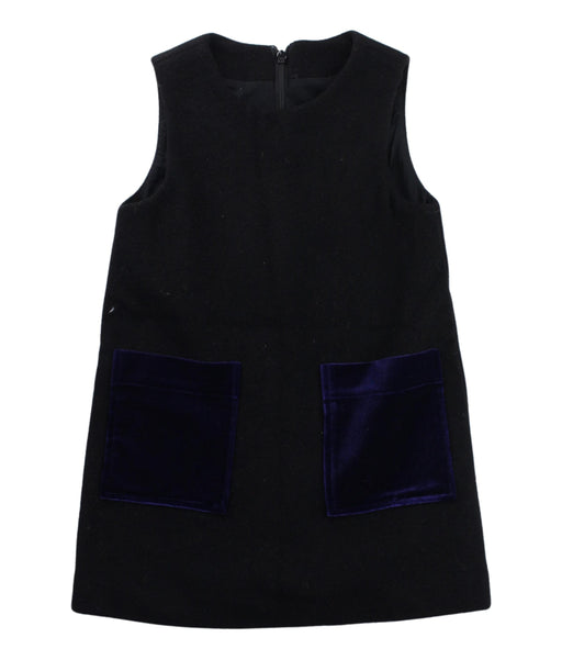 A Black Sleeveless Dresses from little Mo & Co. in size 4T for girl. (Front View)