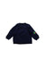 A Navy Crewneck Sweatshirts from Graniph in size 18-24M for boy. (Back View)