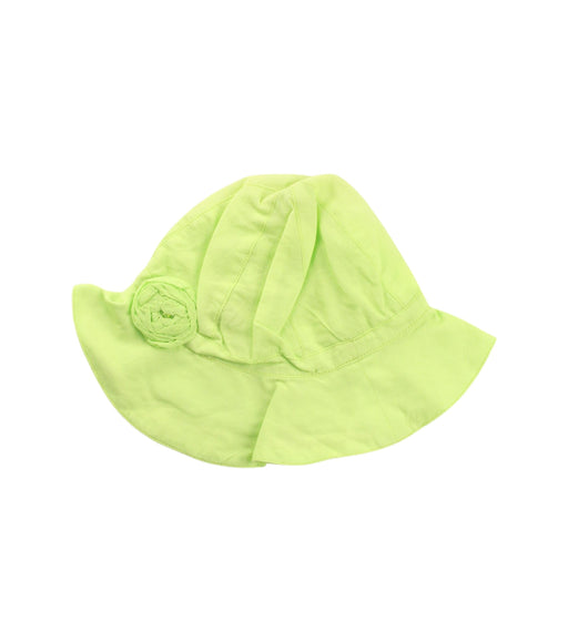 A Green Sun Hats from Absorba in size O/S for girl. (Front View)