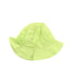A Green Sun Hats from Absorba in size O/S for girl. (Front View)