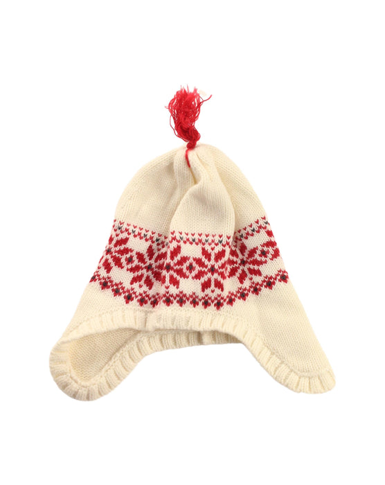 A Ivory Beanies from Petit Bateau in size O/S for boy. (Front View)